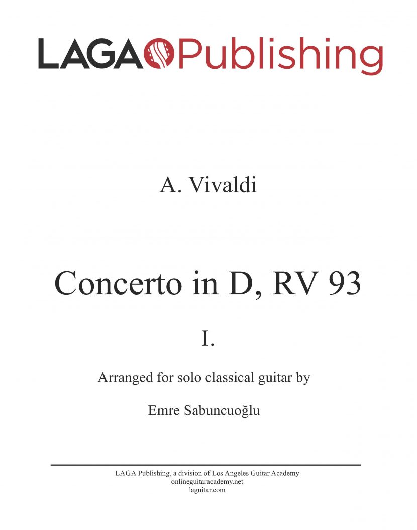 LAGA-Publishing-Vivaldi-Concerto-RV93-I-Score-and-Tab