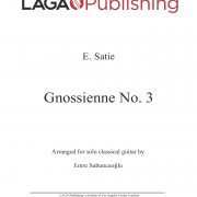 LAGA-Publishing-Satie-Gnossienne-3 - Score and parts_Page_1