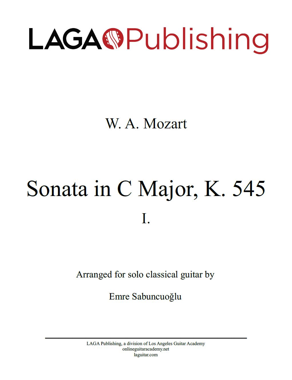 LAGA-Publishing-Mozart-Sonata-545