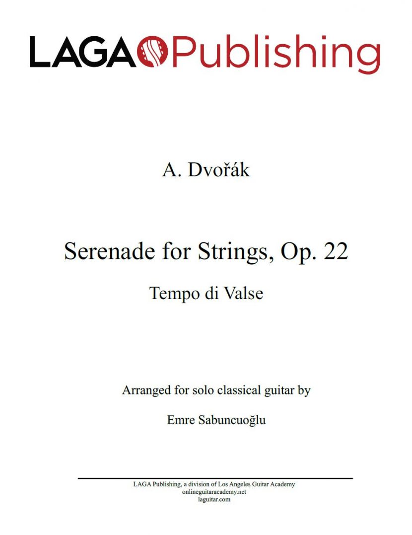 LAGA-Publishing-Dvorak-Serenade