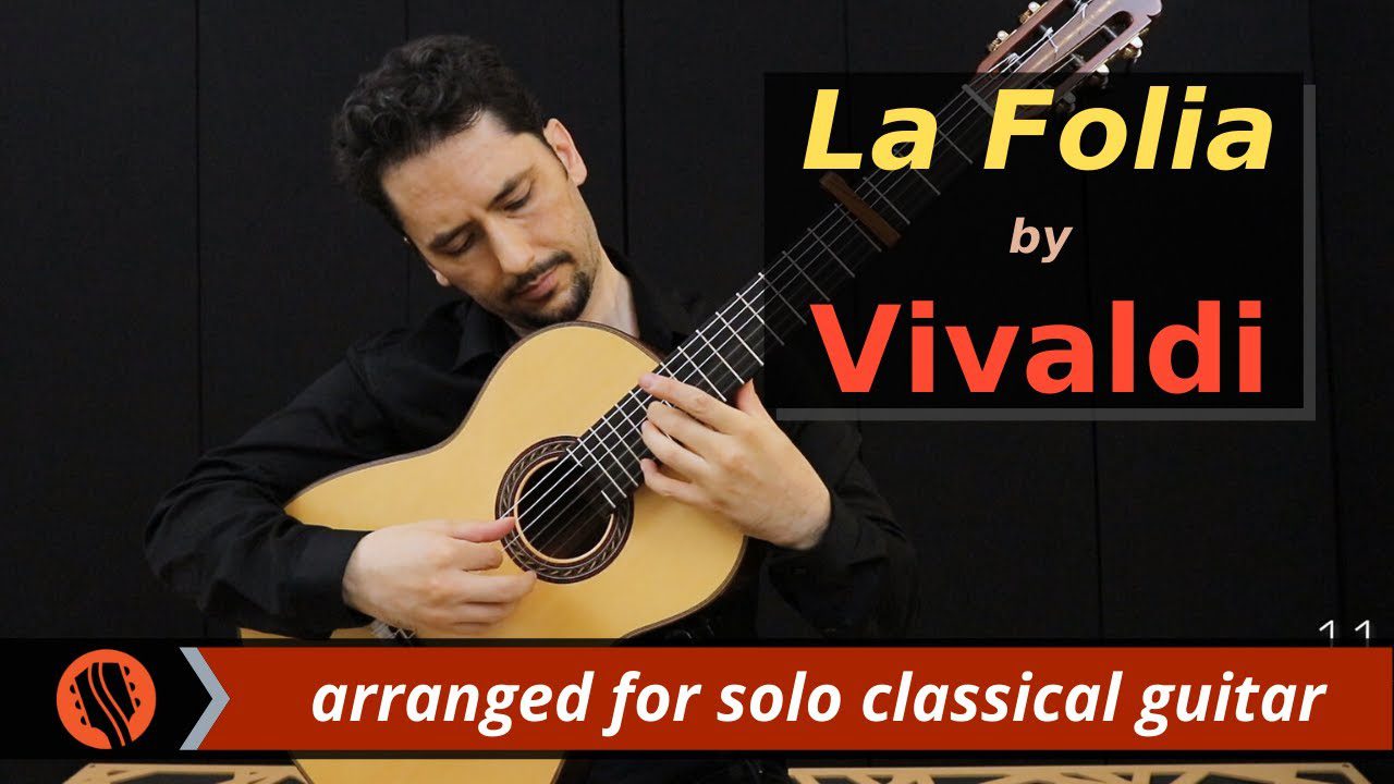 vivaldi - la follia for solo guitar